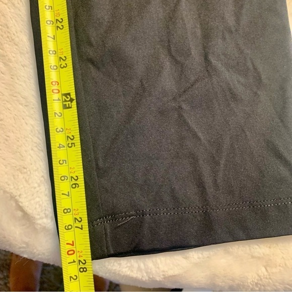 NEW Bagatelle Collection Pants Medium Black Straight Leg Side Pockets Front Ties - Picture 13 of 13